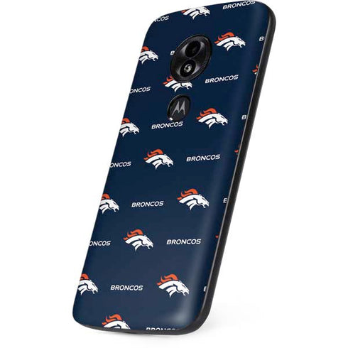 NFL Denver Broncos Blitz Series Moto E5 Play Skin